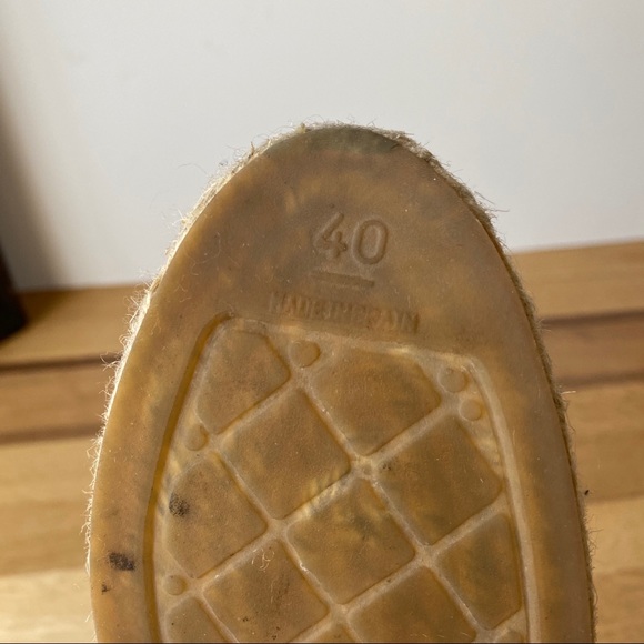 CHANEL Pink Leather Lace Up Espadrilles Sneakers - Picture 9 of 9